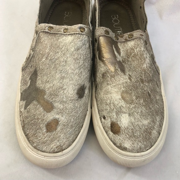 Corky’s size 8 pine top cowhide leather slip on sneakers - Picture 3 of 7